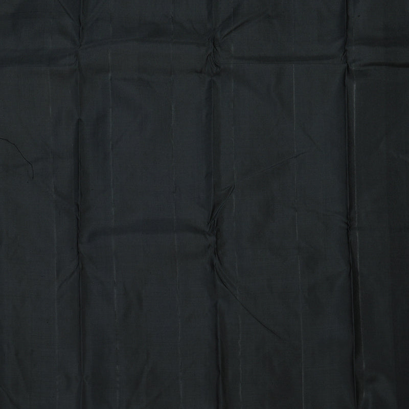 Hayagrivas Handloom Wine Kanjivaram Silk Saree with Black border KBE1527K3-1