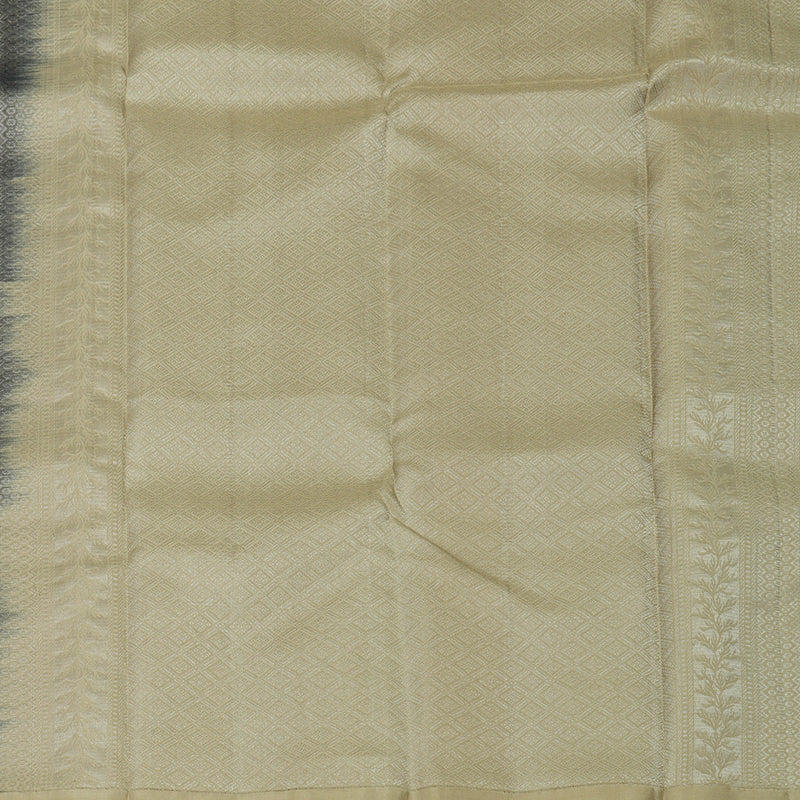 Hayagrivas Handloom Soft Silk Saree in Regal Black KBE152D4-1