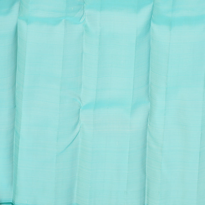 Hayagrivas Handloom Baby Pink Kanjivaram Silk Saree with Powder Blue Border KBE1533K11-9