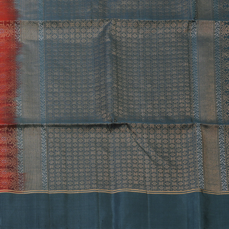 Hayagrivas Araku Maroon Pure Soft Silk Saree KBE1534K1-2