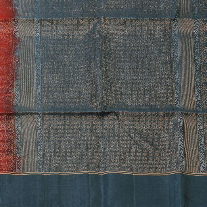 Hayagrivas Araku Maroon Pure Soft Silk Saree KBE1534K1-2