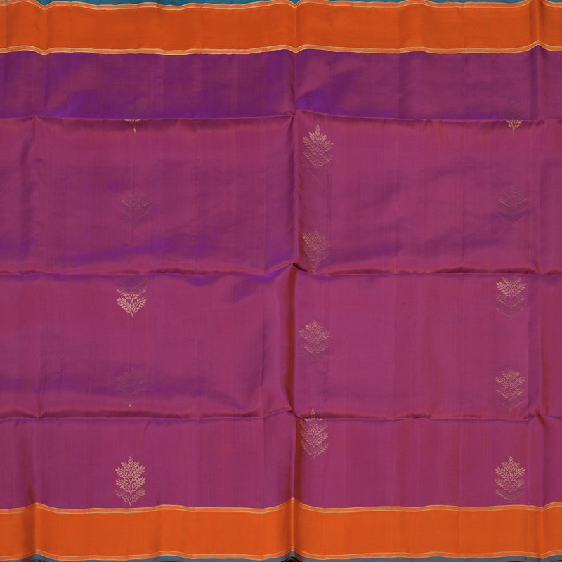 Hayagrivas Dual Toned Purple Pure Soft Silk Saree KBE1534K1-36