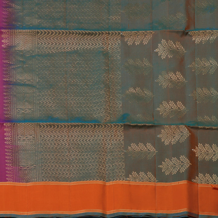 Hayagrivas Dual Toned Purple Pure Soft Silk Saree KBE1534K1-36