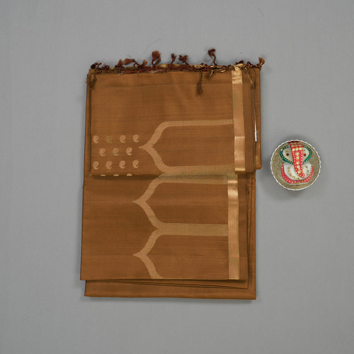 Hayagrivas Honey Shade Pure Soft Silk Saree KBE1534K3-10