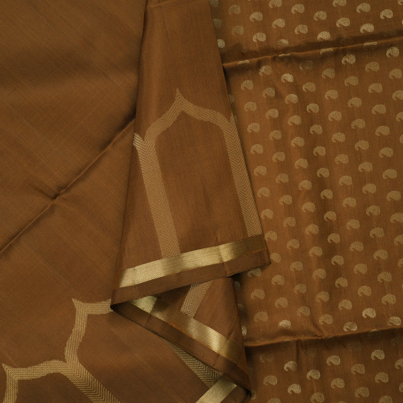 Hayagrivas Honey Shade Pure Soft Silk Saree KBE1534K3-10