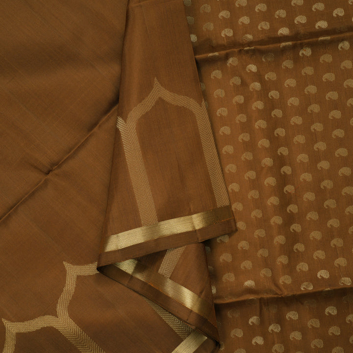 Hayagrivas Honey Shade Pure Soft Silk Saree KBE1534K3-10