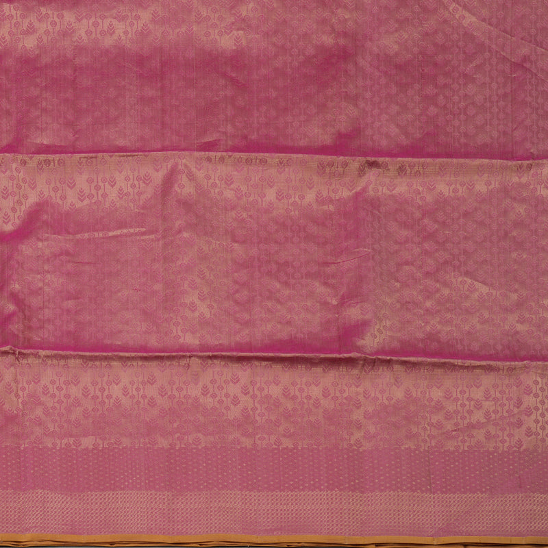 Hayagrivas Golden Pink Pure Soft Silk Saree KBE1534K4-3