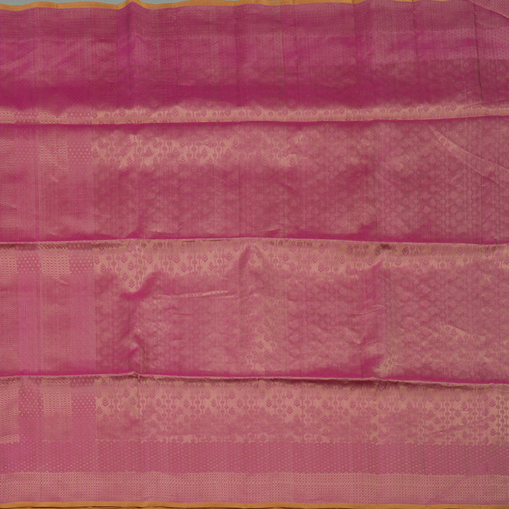 Hayagrivas Golden Pink Pure Soft Silk Saree KBE1534K4-3