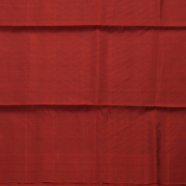 Hayagrivas Handloom Rama Green Soft Silk Saree with Deep Red Border KBE1535K1-1