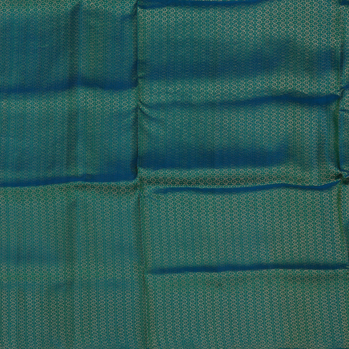 Hayagrivas Leaf Green Pure Soft Silk Saree with Mayilkazhuthu Border KBE1537K11-1