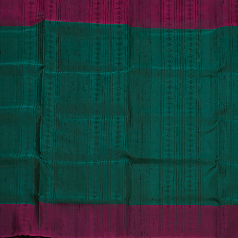 Hayagrivas Bottle Green Pure Soft Silk Saree KBE1537K11-2