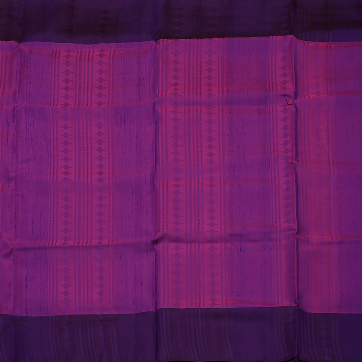 Hayagrivas Purple Pure Soft Silk Saree with Violet Border KBE1537K11-8