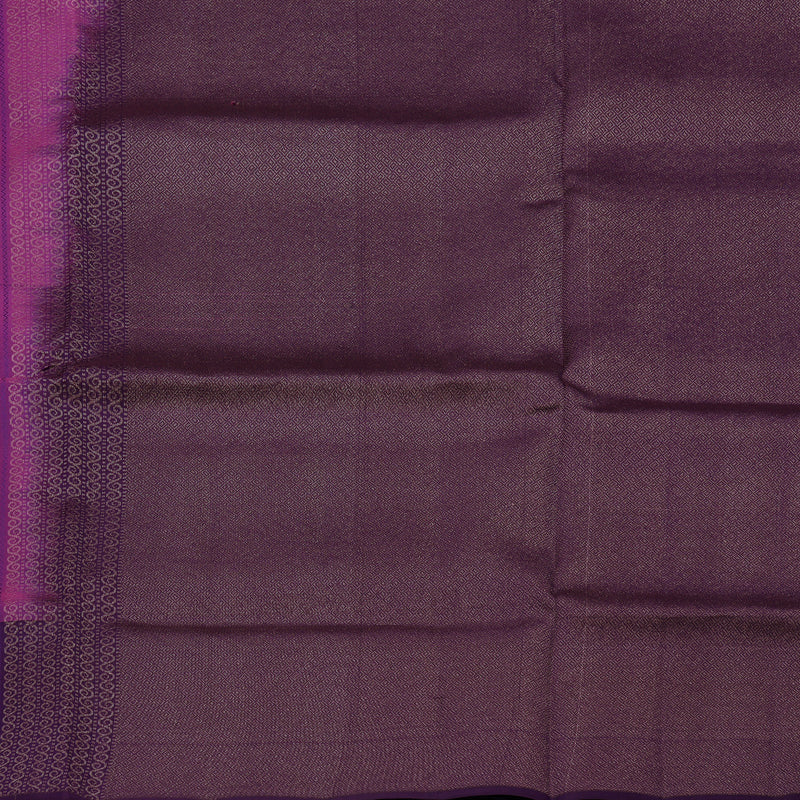 Hayagrivas Purple Pure Soft Silk Saree with Violet Border KBE1537K11-8