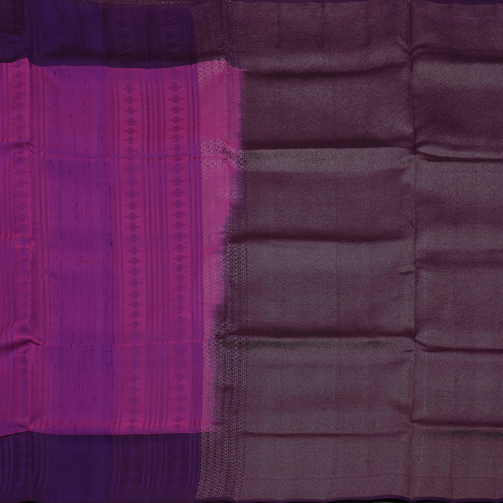 Hayagrivas Purple Pure Soft Silk Saree with Violet Border KBE1537K11-8