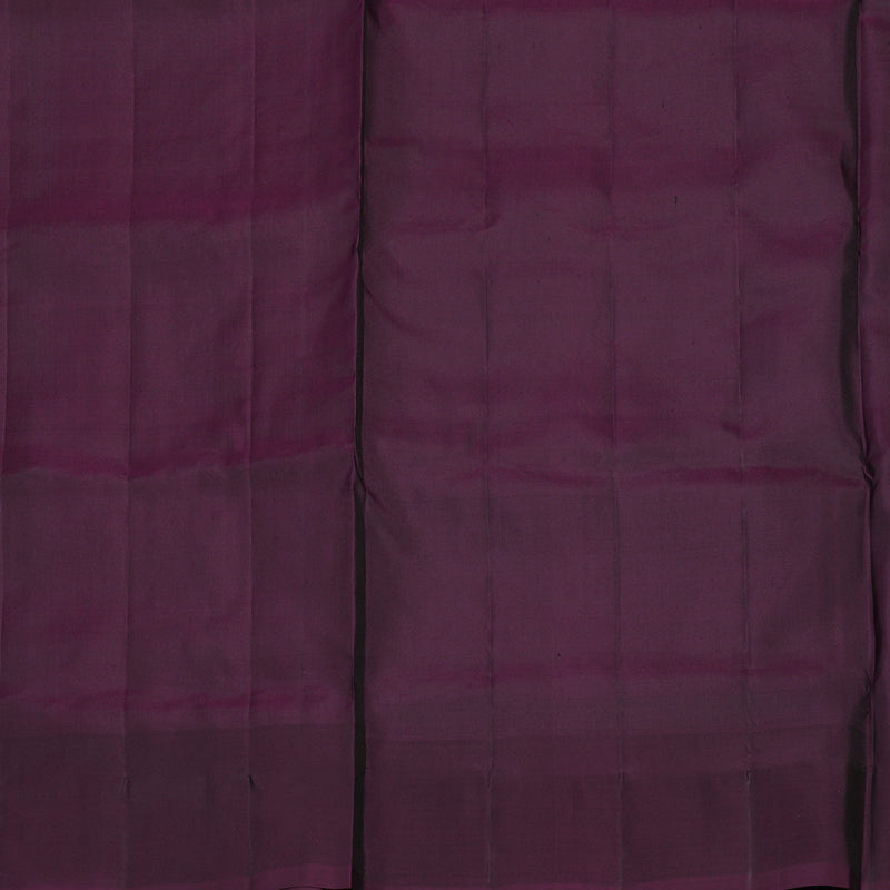 Hayagrivas Sea Blue Pure Soft Silk Saree with Deep Violet Border KBE1538K14-5