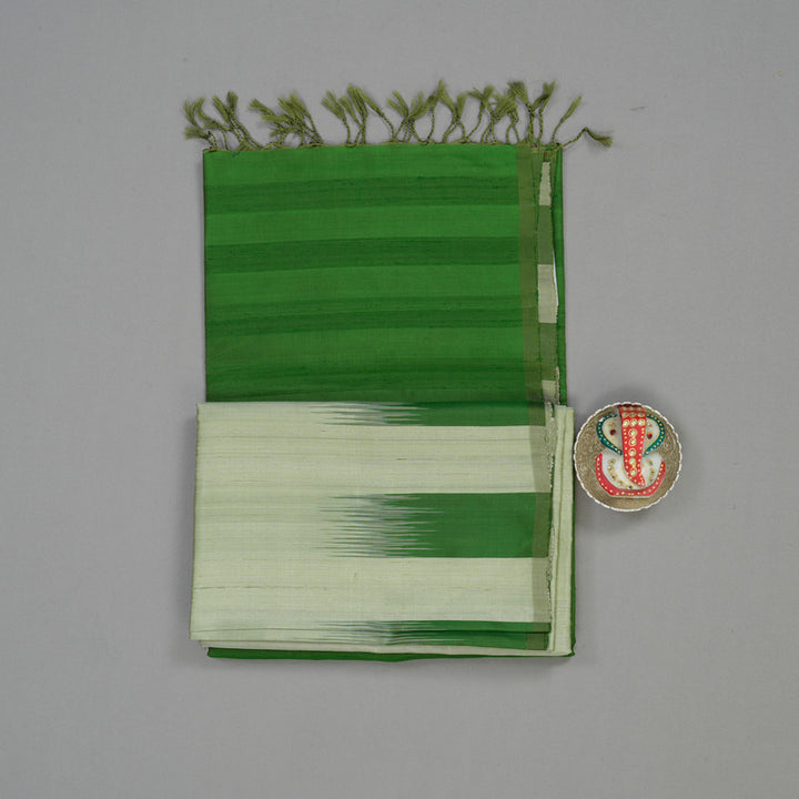 Hayagrivas Light Elaichi Green Pure Soft Silk Saree KBE1542K2-14