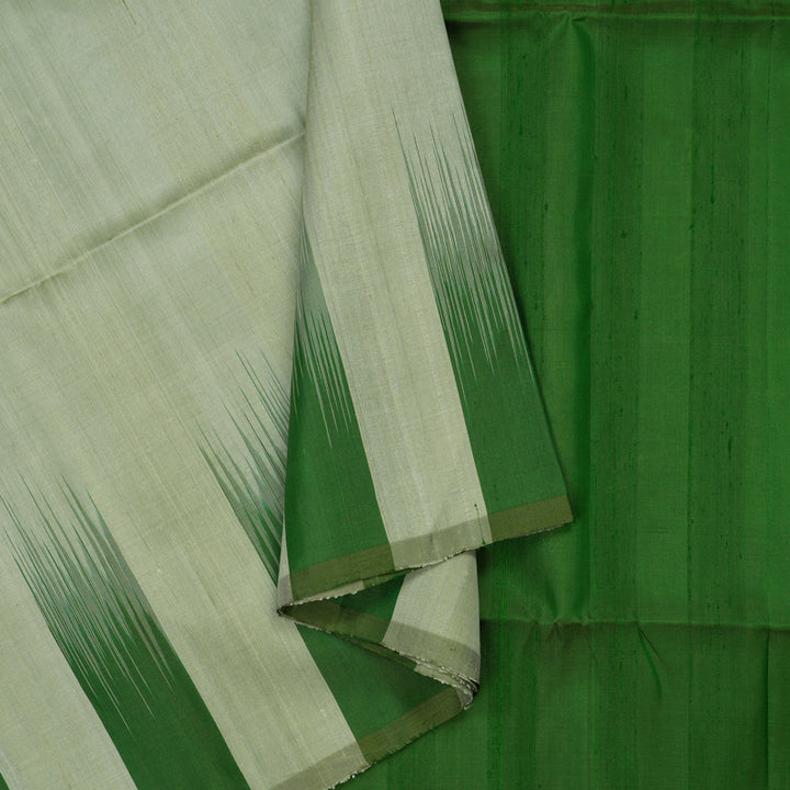 Hayagrivas Light Elaichi Green Pure Soft Silk Saree KBE1542K2-14