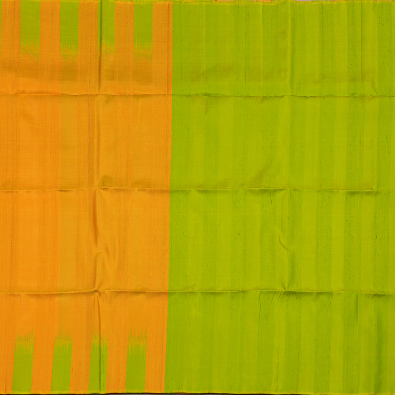 Hayagrivas Yellow Pure Soft Silk Saree KBE1542K2-4