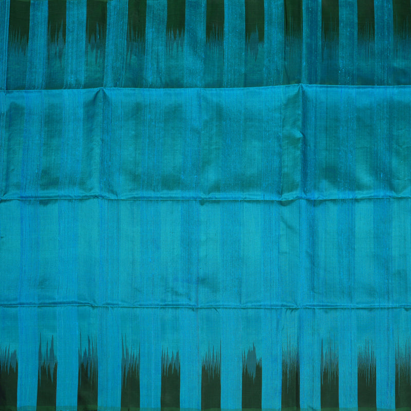 Hayagrivas Ananda Blue Pure Soft Silk Saree KBE1542K2-6