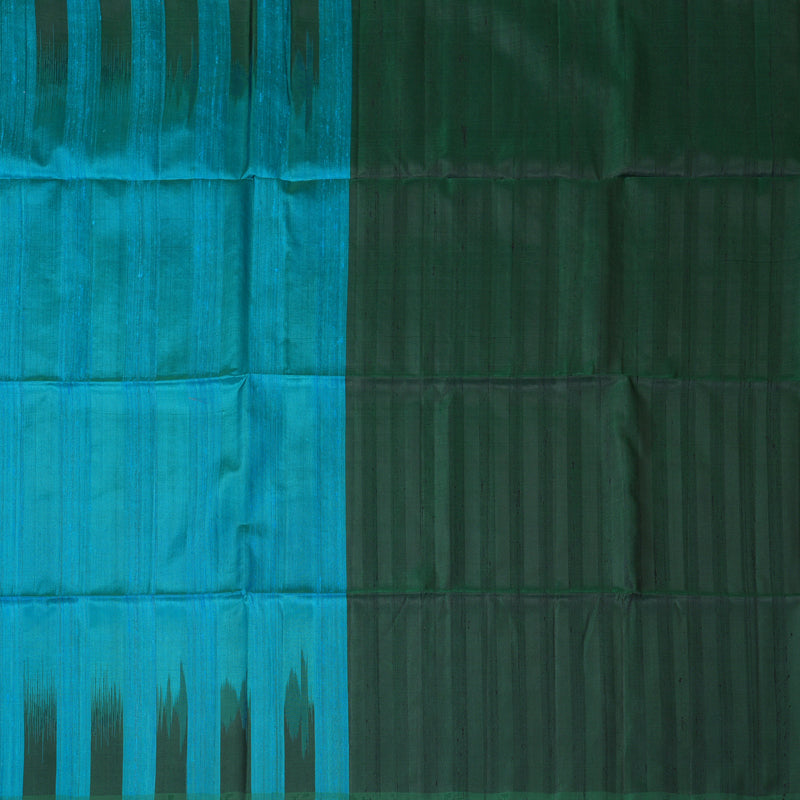 Hayagrivas Ananda Blue Pure Soft Silk Saree KBE1542K2-6