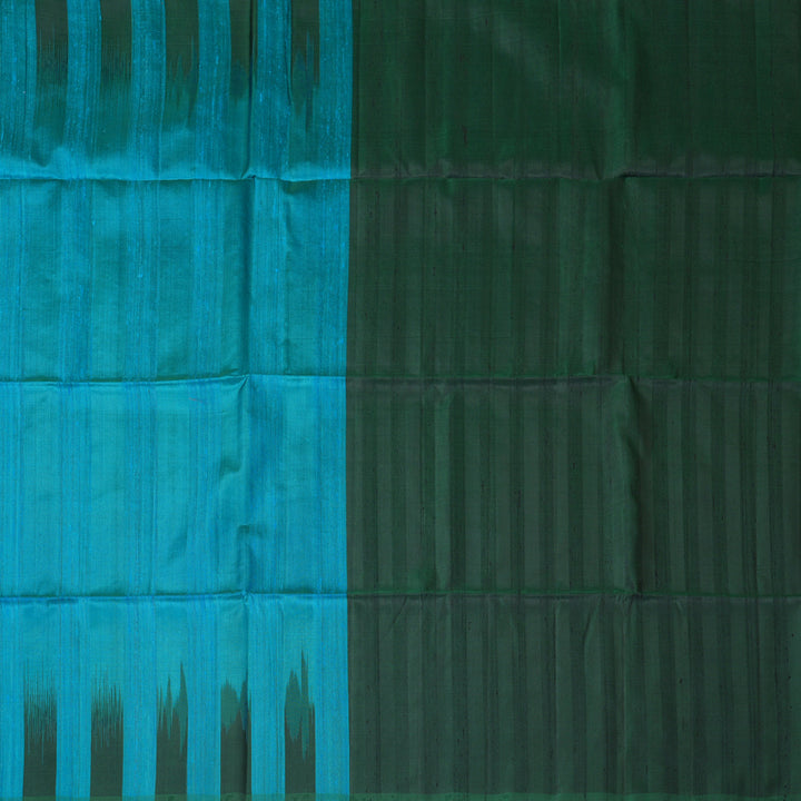 Hayagrivas Ananda Blue Pure Soft Silk Saree KBE1542K2-6