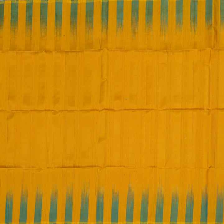 Hayagrivas Mustard Yellow Pure Soft Silk Saree KBE1542K2-9