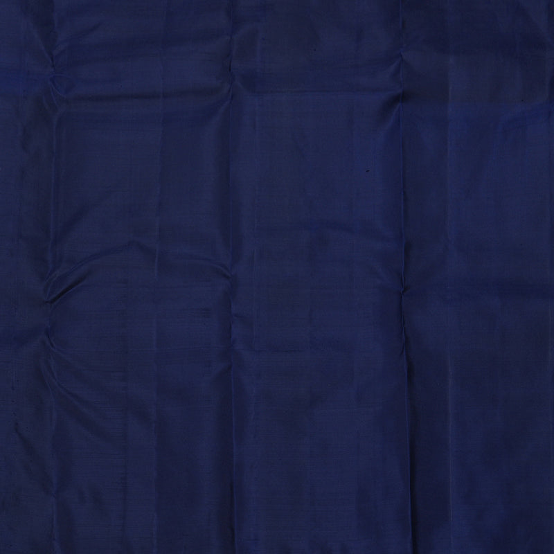 Hayagrivas Handloom Bottle Green Kanjivaram Silk Saree with Navy Blue Border KBE1552K5-2