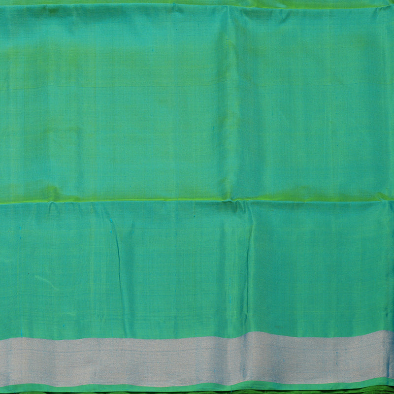 Hayagrivas Handloom Navy Blue Kanjivaram Soft Silk Saree with Tissue Border KBE1554K1-11