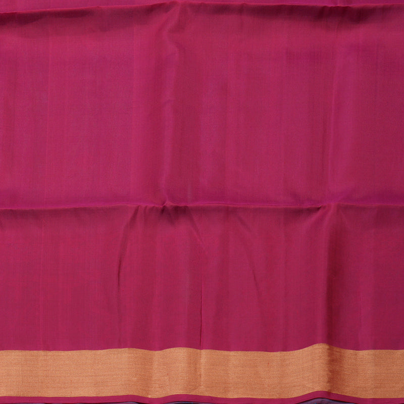 Hayagrivas Handloom Dual Tone (Green & Yellow) Kanjivaram Soft Silk Saree with Tissue Border KBE1554K1-12