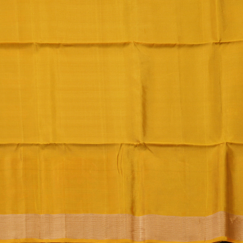 Hayagrivas Handloom Deep Violet Kanjivaram Soft Silk Saree with Tissue Border KBE1554K1-15