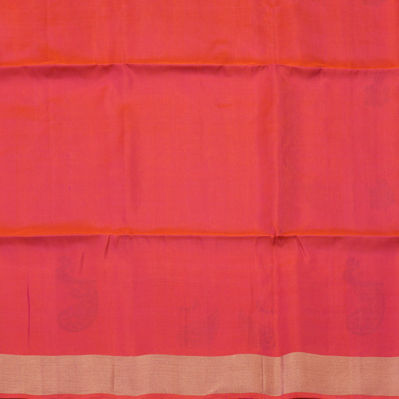 Hayagrivas Handloom Tumeric Yellow Kanjivaram Soft Silk Saree with Tissue Border KBE1554K1-16