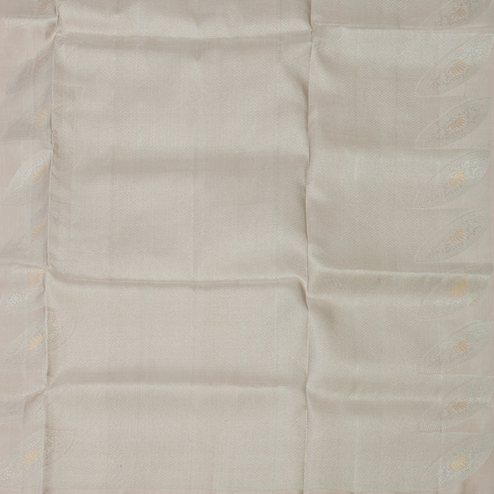 Hayagrivas Handloom Cream Kanjivaram Soft Silk Saree KBE1559K1-3