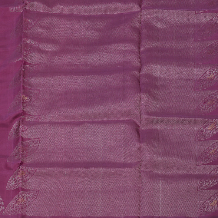 Hayagrivas Handloom Purple Kanjivaram Soft Silk Saree KBE1559K1-5