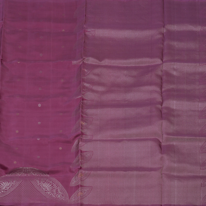 Hayagrivas Handloom Purple Kanjivaram Soft Silk Saree KBE1559K1-5