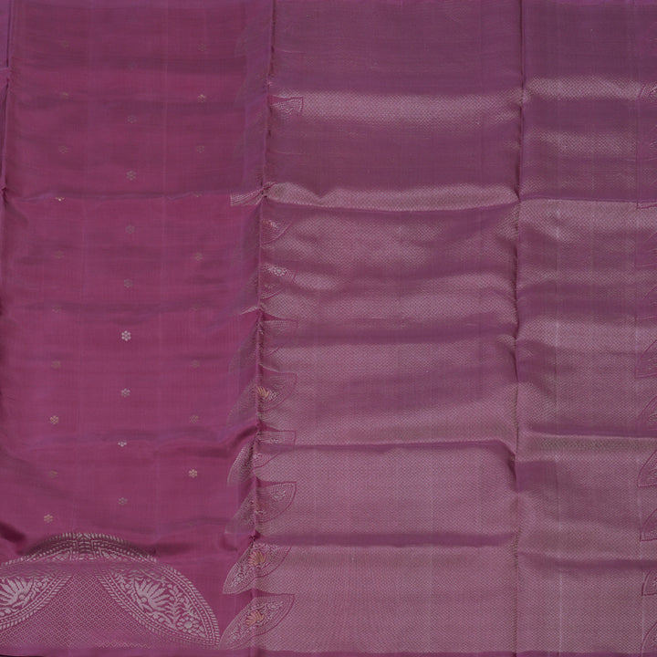 Hayagrivas Handloom Purple Kanjivaram Soft Silk Saree KBE1559K1-5