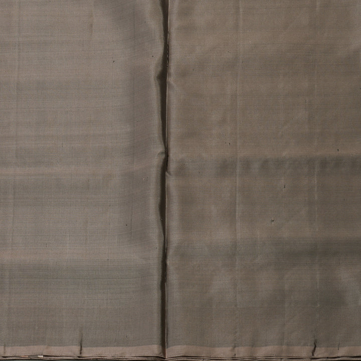 Hayagrivas Handloom Dusky Brown Kanjivaram Soft Silk Saree KBE1559K1-6