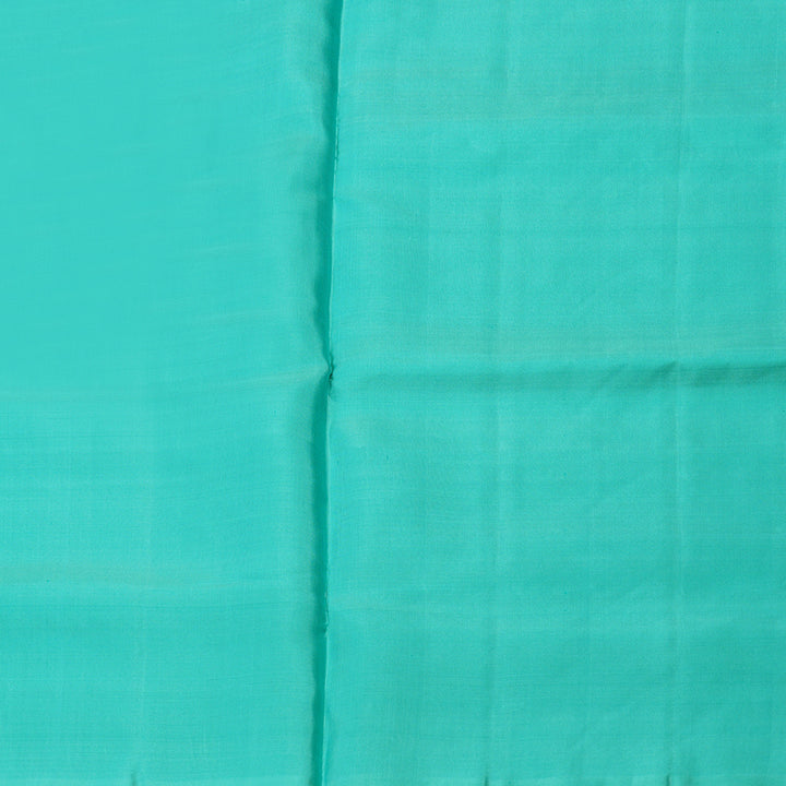 Hayagrivas Handloom Sea Blue Kanjivaram Soft Silk Saree KBE1559K1-7