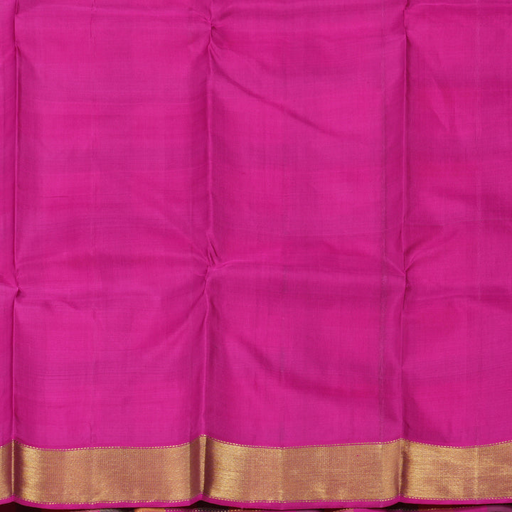 Hayagrivas Handloom Multicolour Checks Kanjivaram Silk Saree KBE1572K7-1
