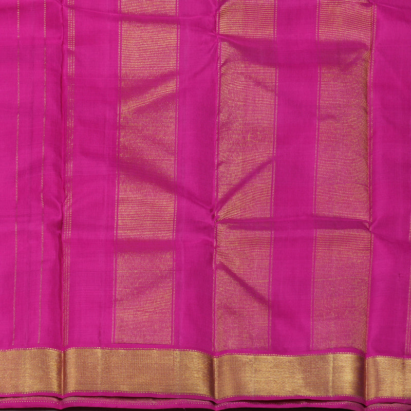 Hayagrivas Handloom Multicolour Checks Kanjivaram Silk Saree KBE1572K7-1
