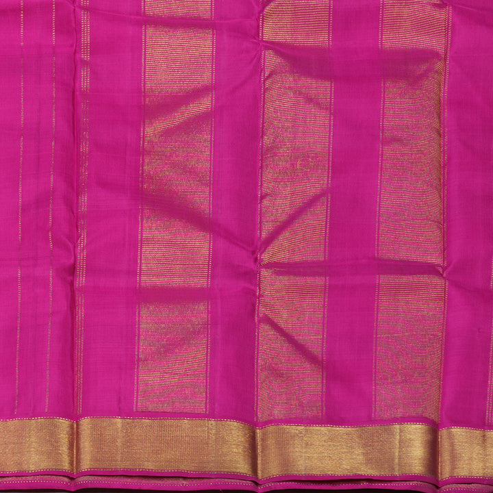 Hayagrivas Handloom Multicolour Checks Kanjivaram Silk Saree KBE1572K7-1