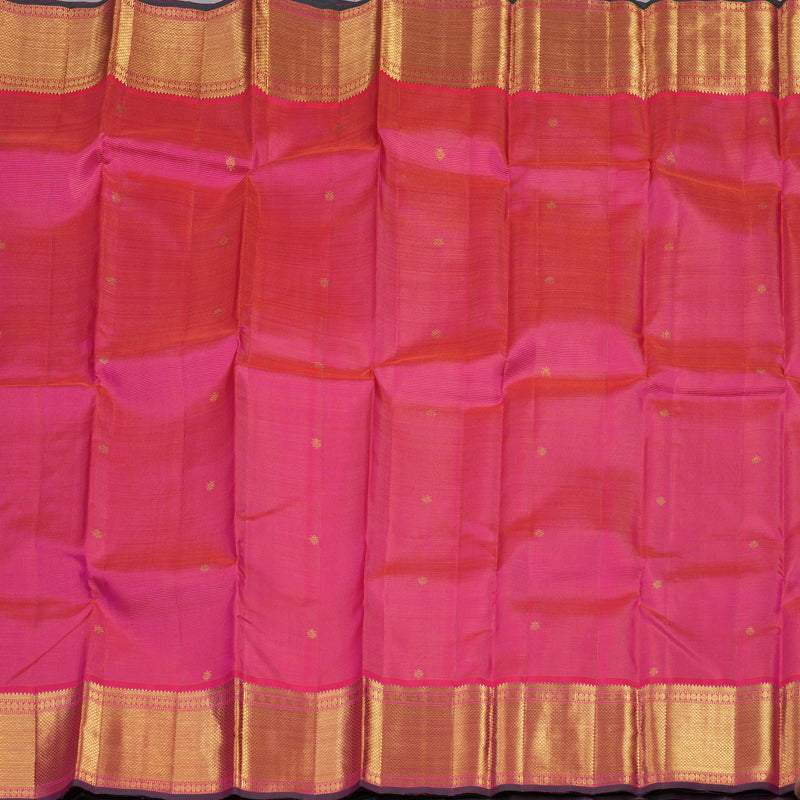 Hayagrivas Handloom Rani Pink Bridal Kanjivaram Silk Saree KBE1577K2-1