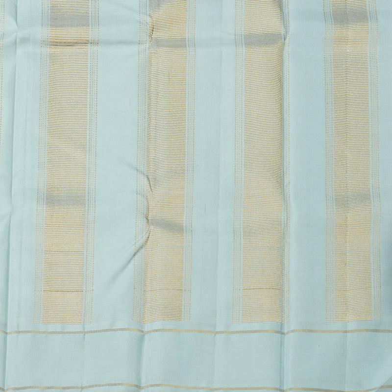 Hayagrivas Handloom Multicolour Checks Kanjivaram Silk Saree with Powder Blue border KBE1580K1-1