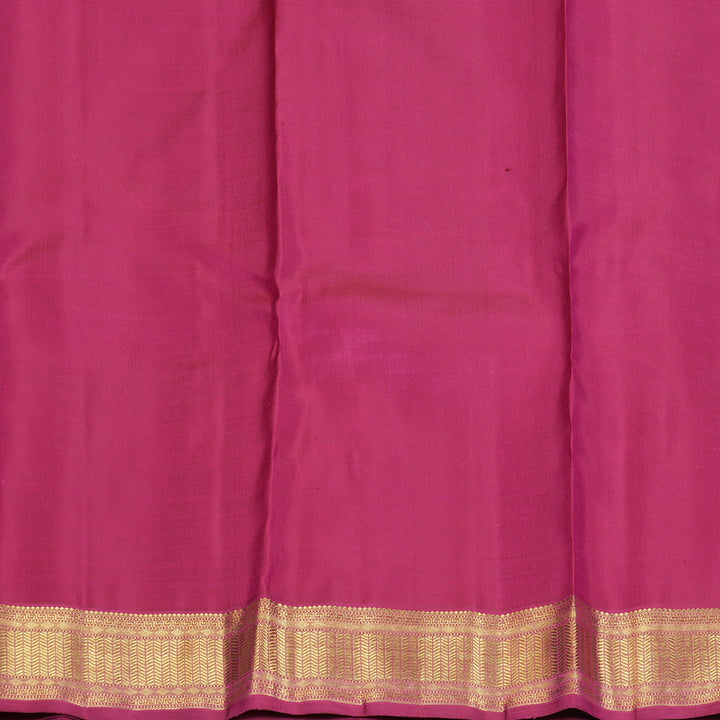 Hayagrivas Handloom Magenta Kanjivaram Silk Saree KBE1588K3-1
