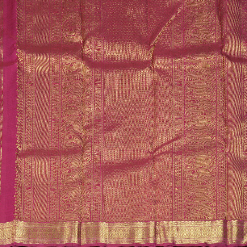 Hayagrivas Handloom Magenta Kanjivaram Silk Saree KBE1588K3-1