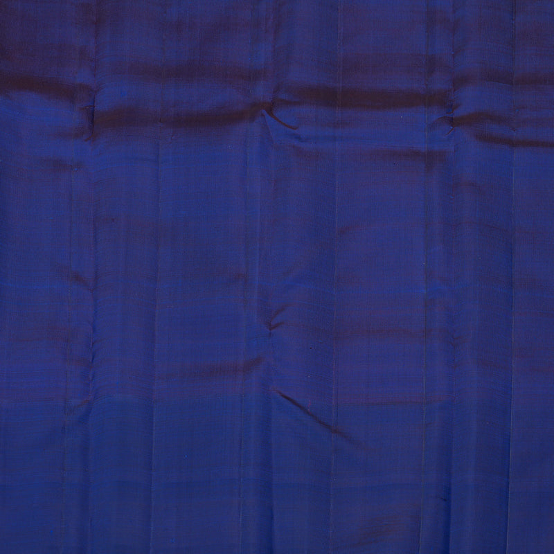 Hayagrivas Blue Handloom Kanjivaram Silk Saree KBE158D2-1