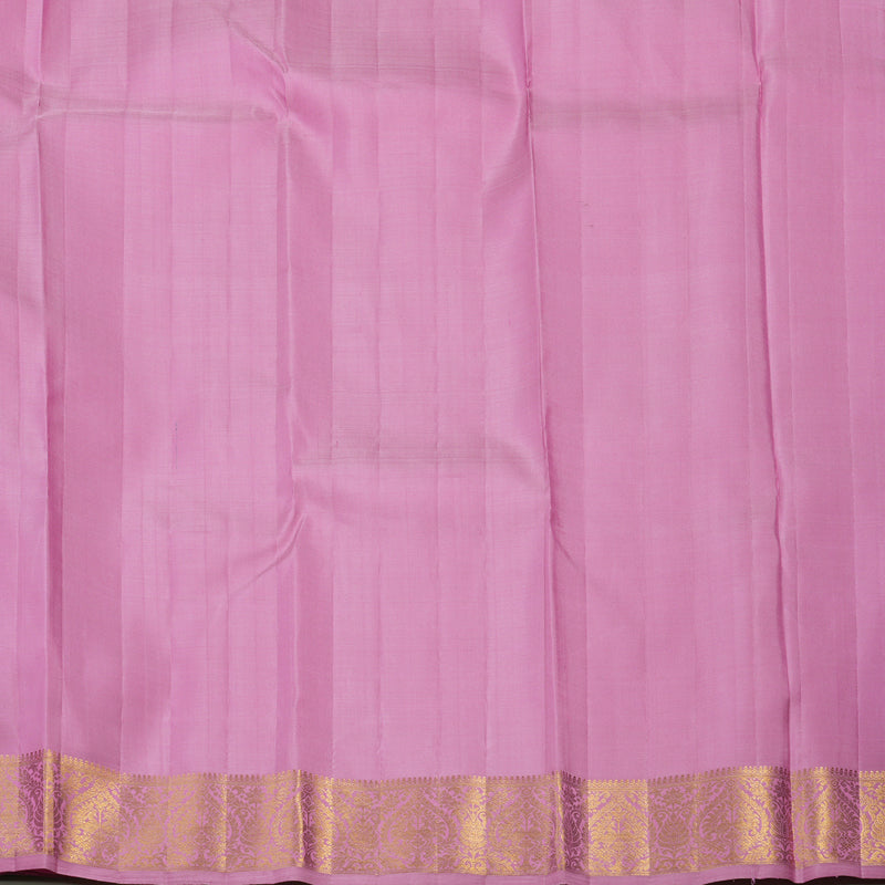 Hayagrivas Handloom Lavendar Pink Kanjivaram Silk Saree KBE1594K5-1