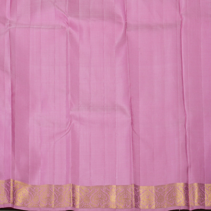 Hayagrivas Handloom Lavendar Pink Kanjivaram Silk Saree KBE1594K5-1