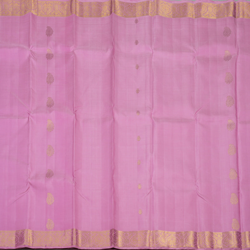 Hayagrivas Handloom Lavendar Pink Kanjivaram Silk Saree KBE1594K5-1