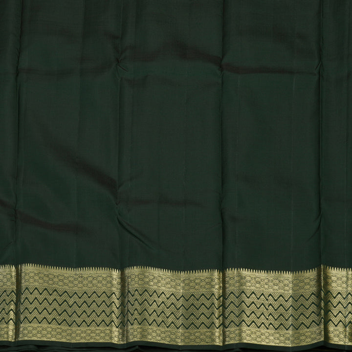 Hayagrivas Handloom Karum Pachai Kanjivaram Silk Saree KBE1599K5-2
