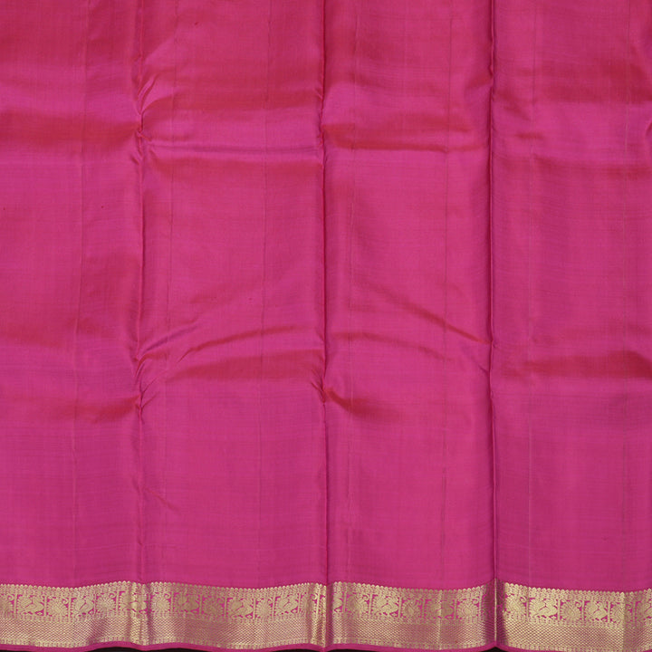 Hayagrivas Handloom Magenta Pink Kanjivaram Silk Saree KBE1599K5-3